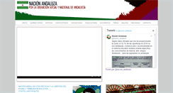 Desktop Screenshot of nacionandaluza.info